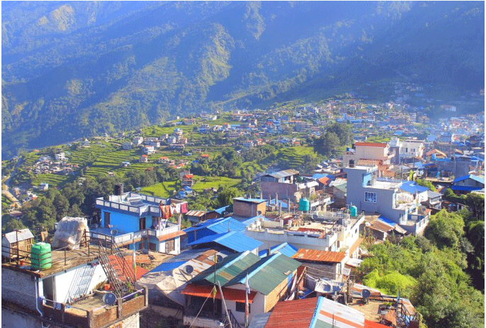 बारपाकमा देखिन छाडे परम्परागत ढुङ्गाका घर