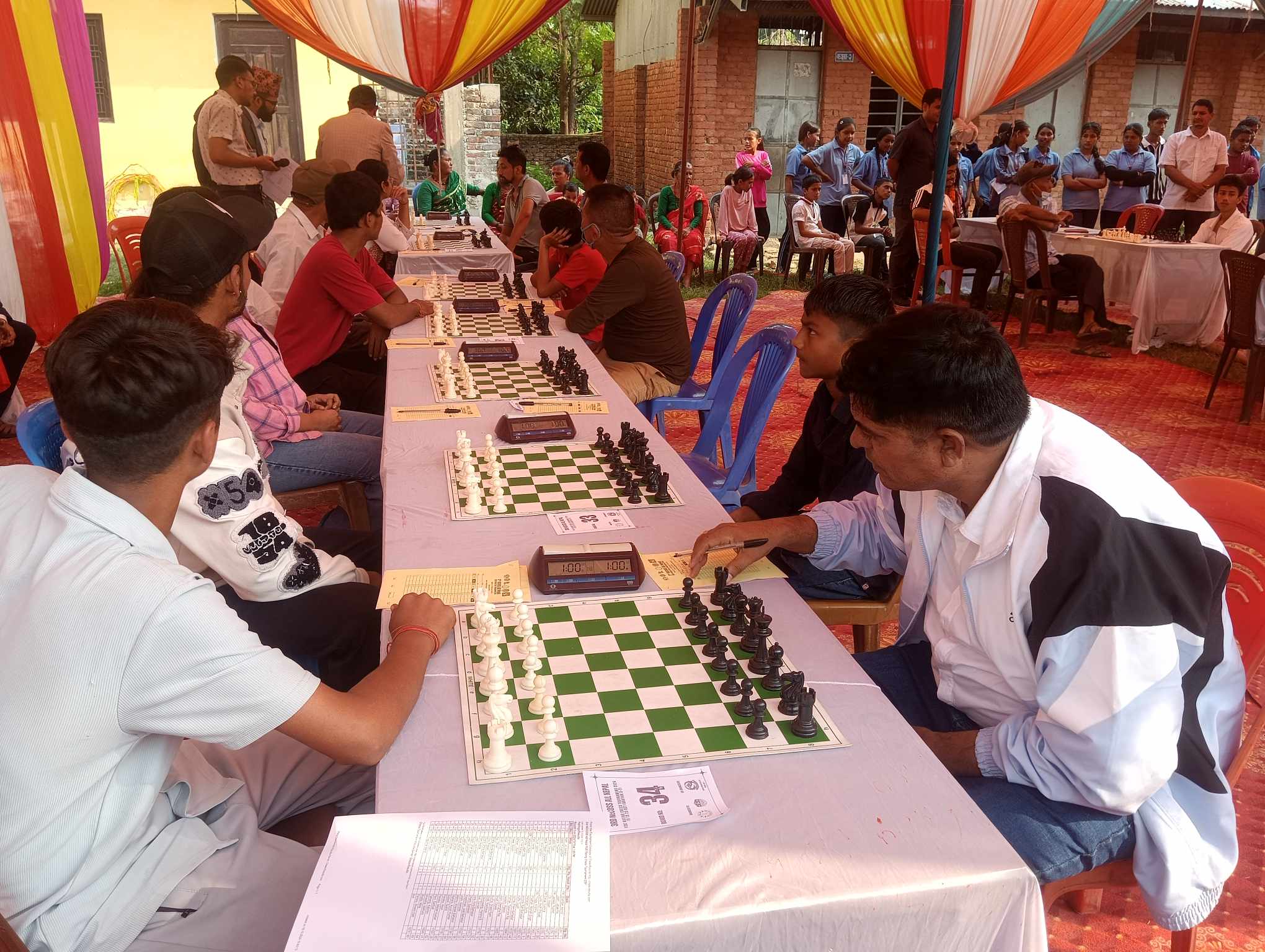 कञ्चनपुरमा राष्ट्रिय बुद्धिचाल प्रतियोगिता