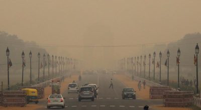 दीपावलीको आतशबाजीपछि नयाँ दिल्ली घना र खतरनाक धुवाँले ढाकियो