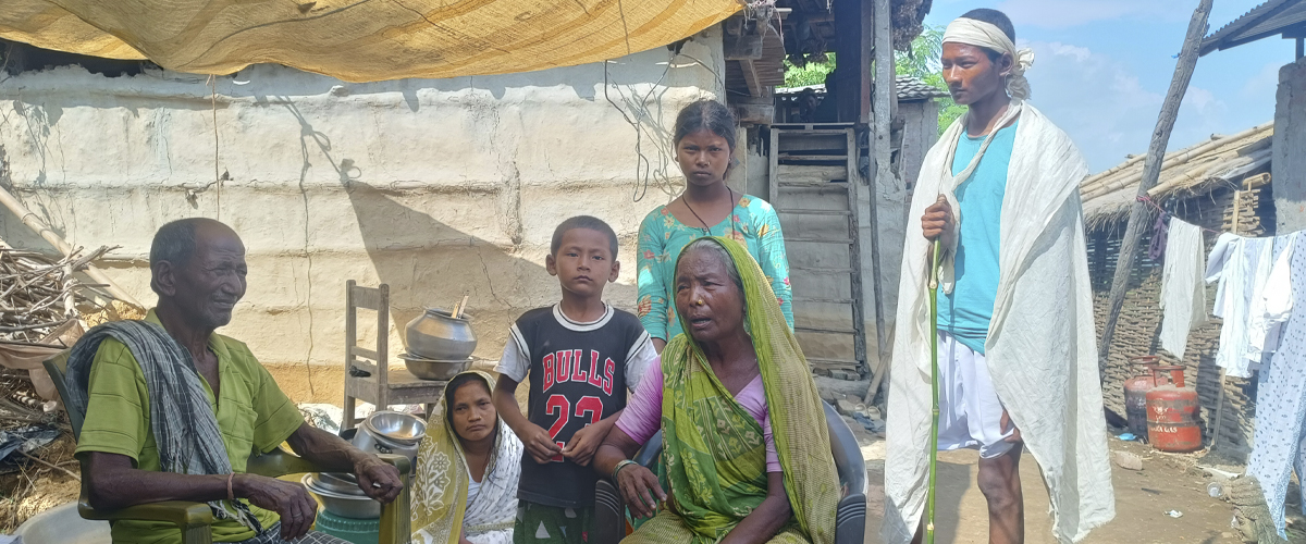 ऋण गरेर हात्तीको आक्रमणबाट ज्यान गुमाएका जदुको किरिया गर्दै परिवार, कतार जाने सपना अधुरै