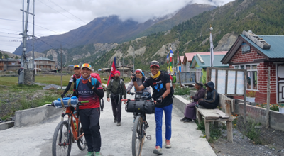 मतदाता गाउँ फर्किएसँगै मनाङमा पर्यटकको आगमन पनि बढ्दै