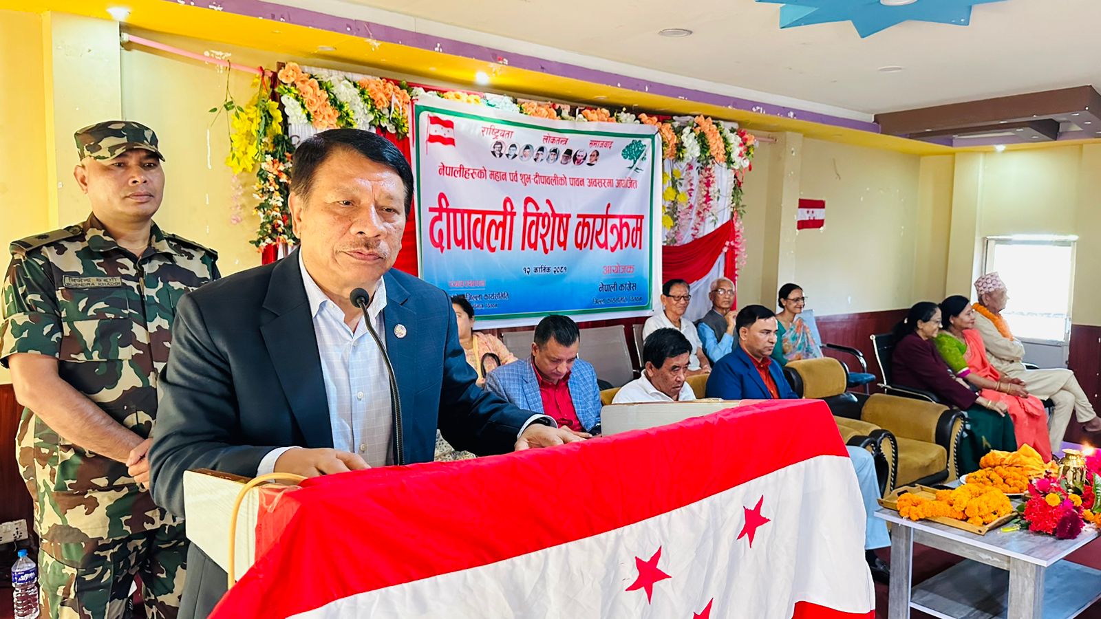 राजनीतिक स्थिरता कायम गर्न वर्तमान सरकार बनेको हो :  उपप्रधानमन्त्री सिंह