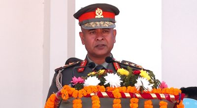 नागरिकप्रति समर्पित भई खटिइन सशस्त्र प्रहरी महानिरीक्षक अर्यालको निर्देशन