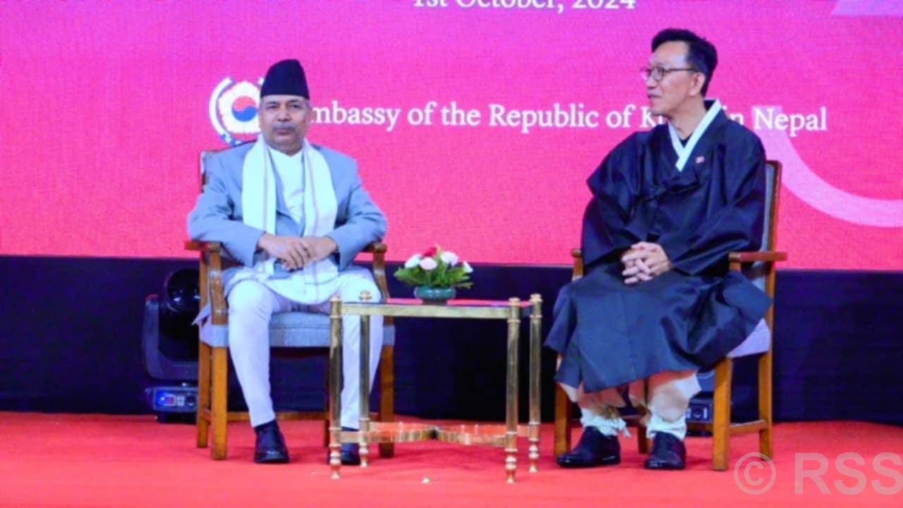 कोरियाको राष्ट्रिय दिवसमा उपराष्ट्रपति सरिक