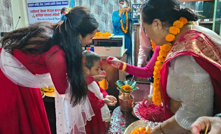 आज दशैँको टीकाको दोस्रो दिन, मान्यजनबाट आशीर्वाद लिने क्रम जारी रहने