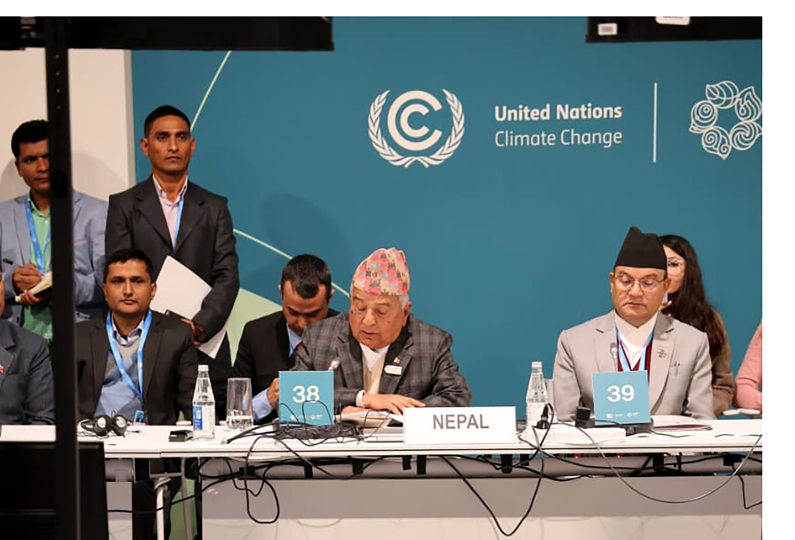 जलवायु जोखिमबाट जोगिन पर्वतीय र सामुद्रिक देश साझा कार्यक्रम बनाएर काम गर्न राष्ट्रपति पौडेलको आह्वान