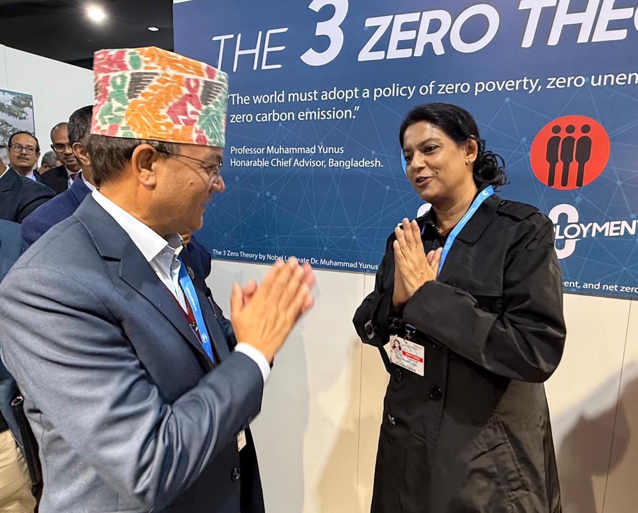 जलवायु परिवर्तन न्यूनीकरणमा साझेदारी गर्न बङ्गादेशलाई नेपालको आग्रह