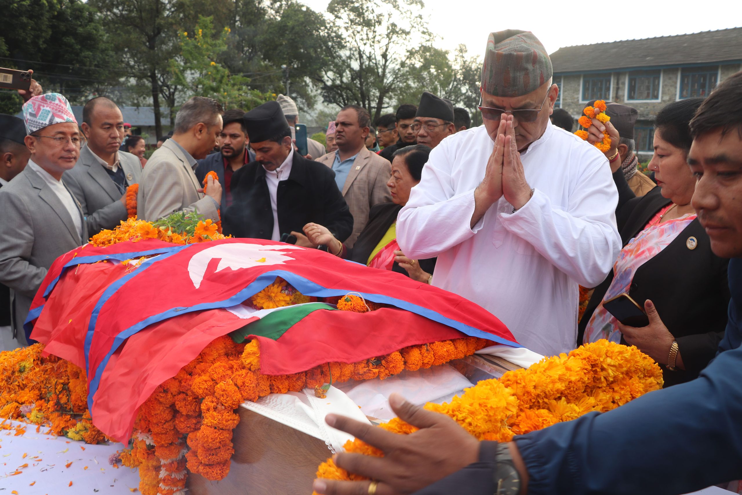 गण्डकी प्रदेशसभा सदस्य गौचनको अन्तिम बिदाइ