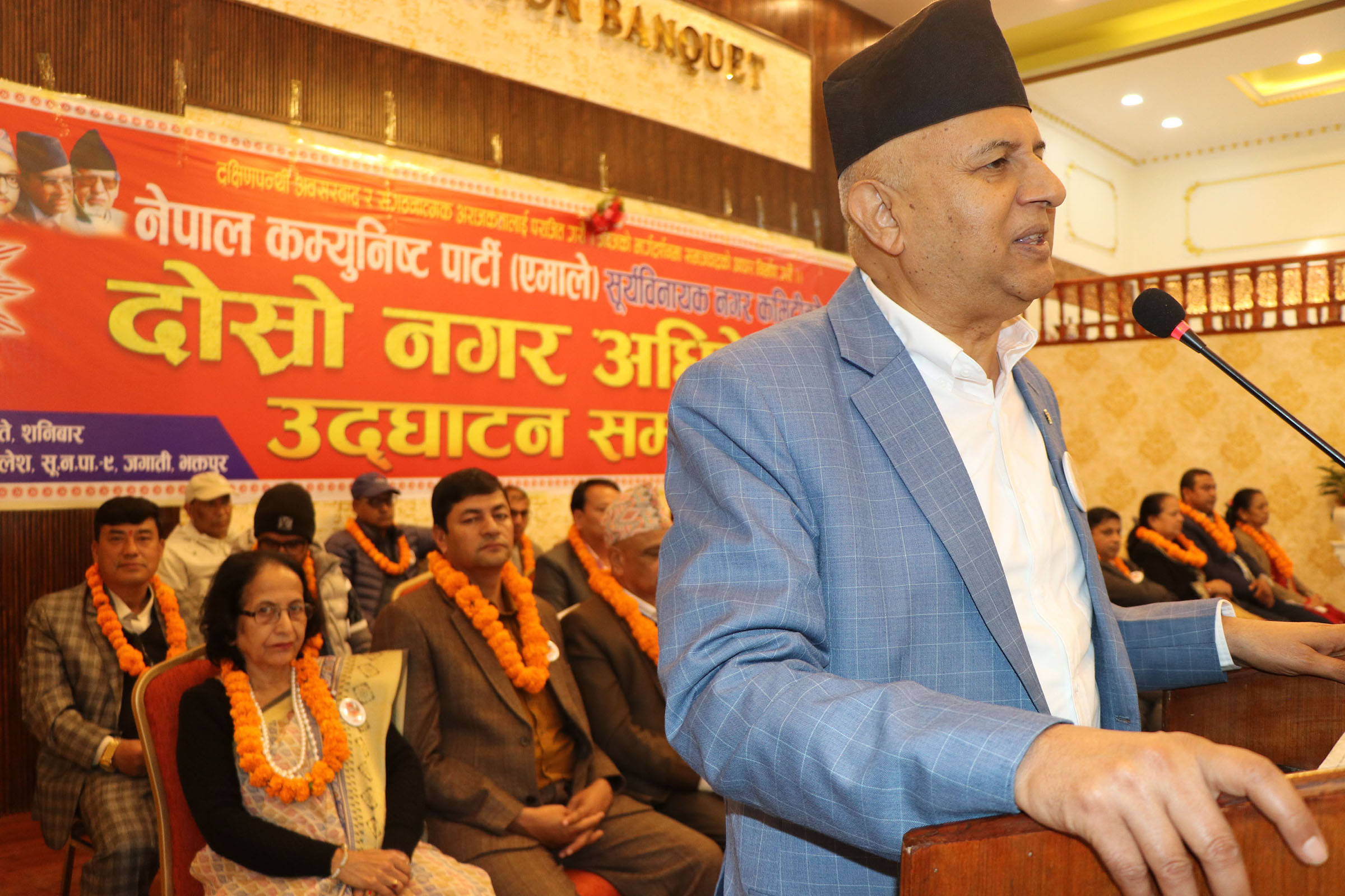 मुलुकको विकासलाई सर्वोपरि मानेर सरकारले काम गरिरहेको छः महासचिव पोखरेल