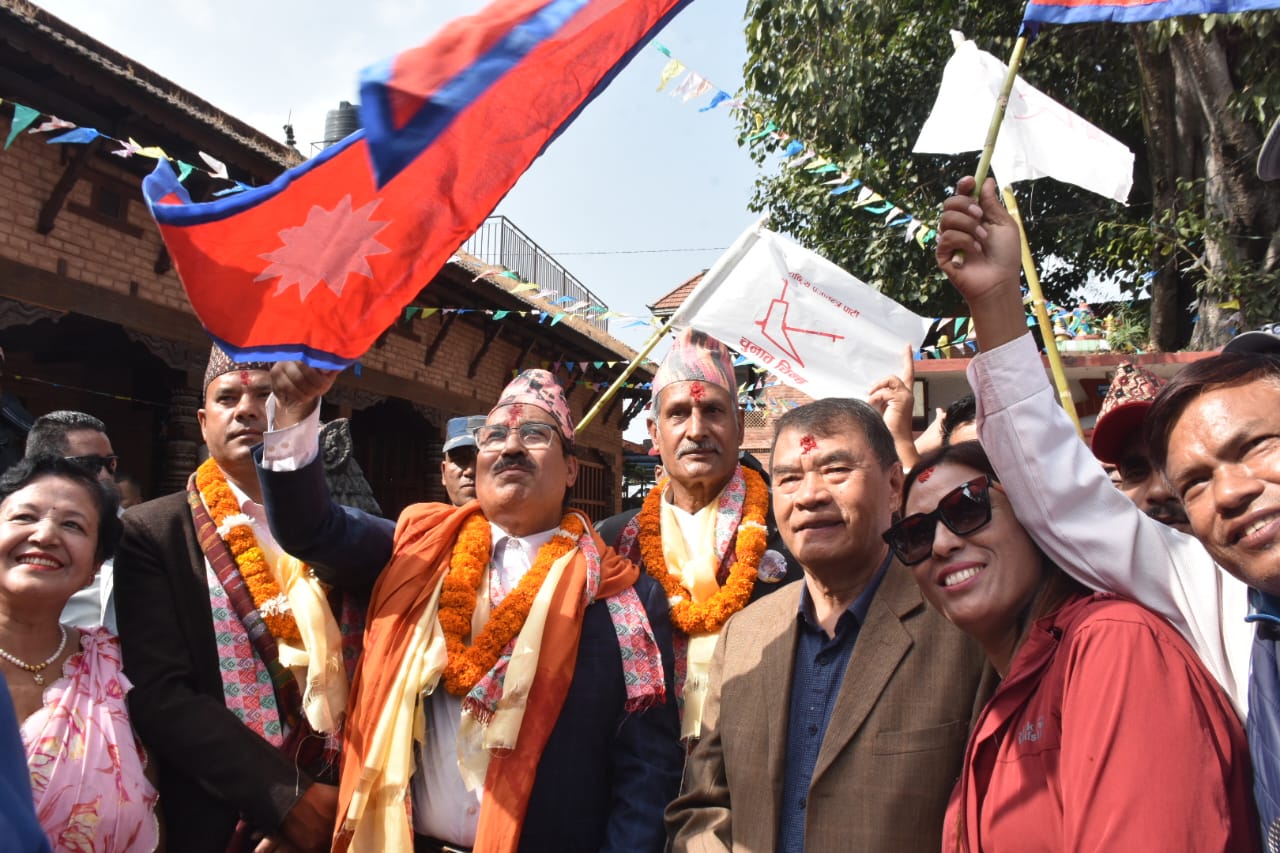 राप्रपाबाट कीर्तिपुरको मेयरमा ध्रुव महर्जनको उम्मेदवारी दर्ता