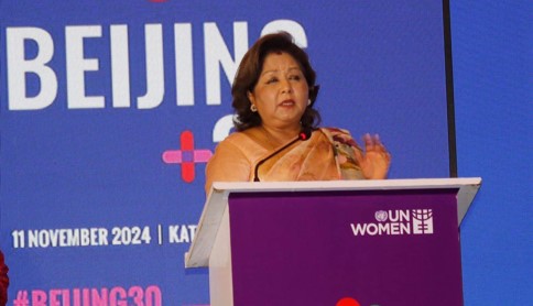 महिला सशक्तीकरणका क्षेत्रमा धेरै उपलब्धि भएपनि चुनौती अझै छन्ः परराष्ट्रमन्त्री राणा
