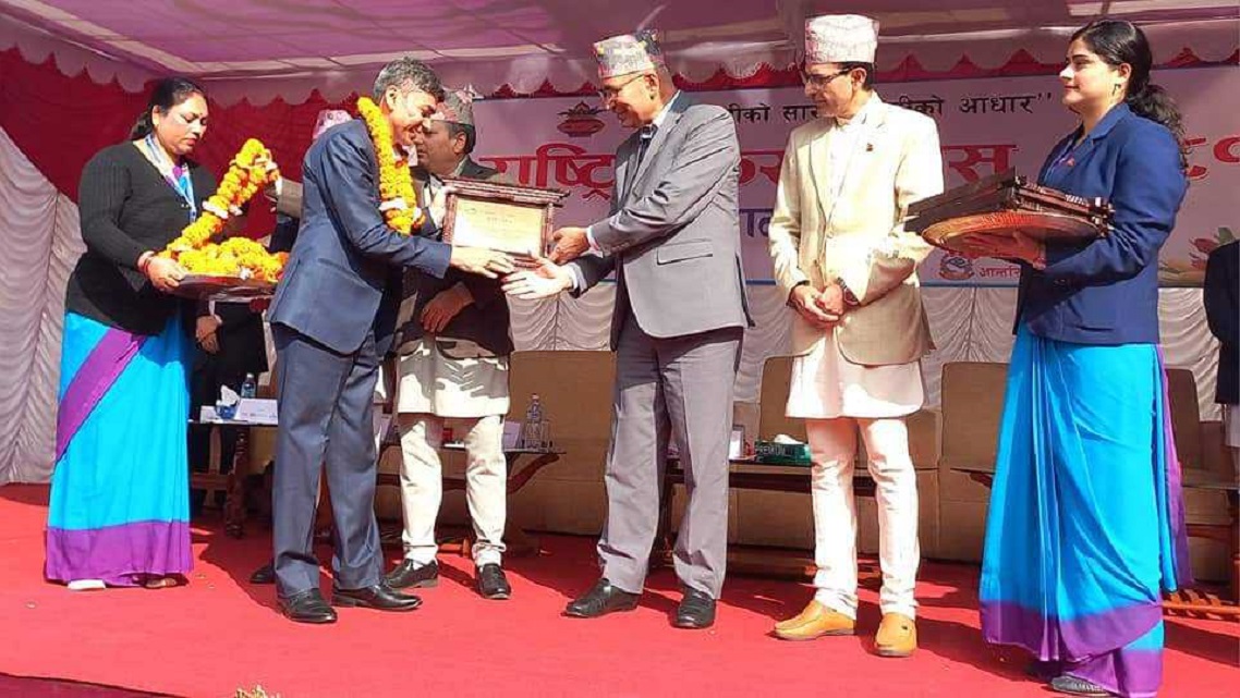 उत्कृष्ट करदाता सम्मानित, सबैभन्दा बढी आयकर तिर्नेमा नेपाल टेलिकम