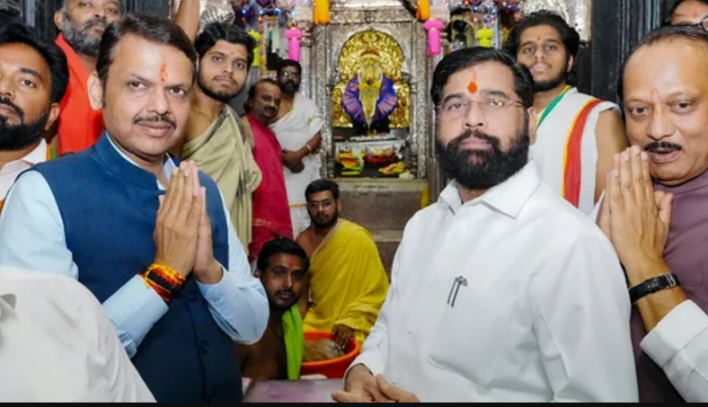 महाराष्ट्रमा बिजेपी नेतृत्वको गठबन्धनलाई २१६ सीटमा अग्रता