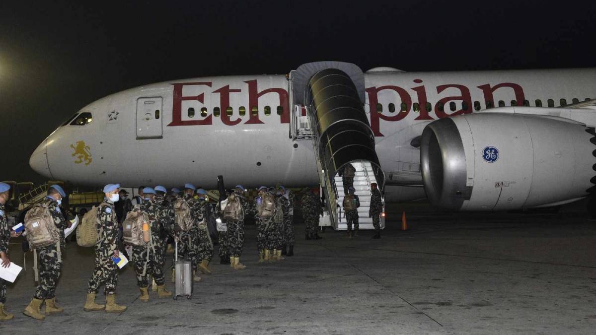 दक्षिण सुडानमा तैनाथ नेपाली शान्ति सैनिकको अदलीबदली