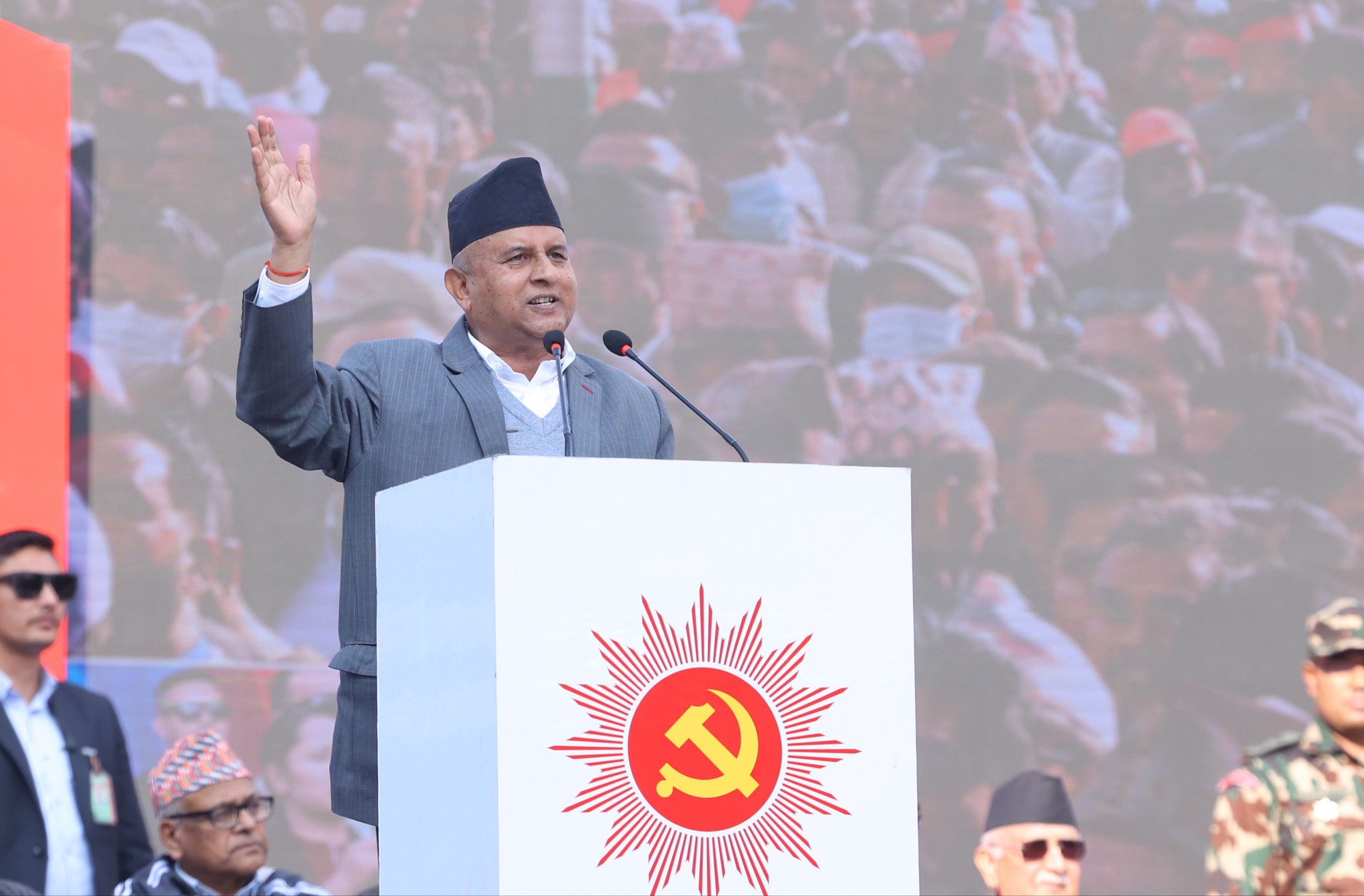 एमालेलाई समाप्त पार्न अनेक प्रपञ्च भइरहेको छः महासचिव पोखरेल