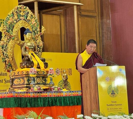 बौद्धमार्गी विद्वानहरूलाई लुम्बिनी भ्रमण गर्न उपाध्यक्ष लामाको आग्रह