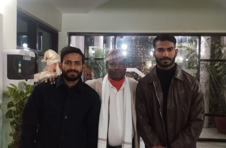 नेपोभिट टायलद्वारा जय ट्रफी मेन्स एलाइट कपमा सहभागी खेलाडीलाई सम्मान