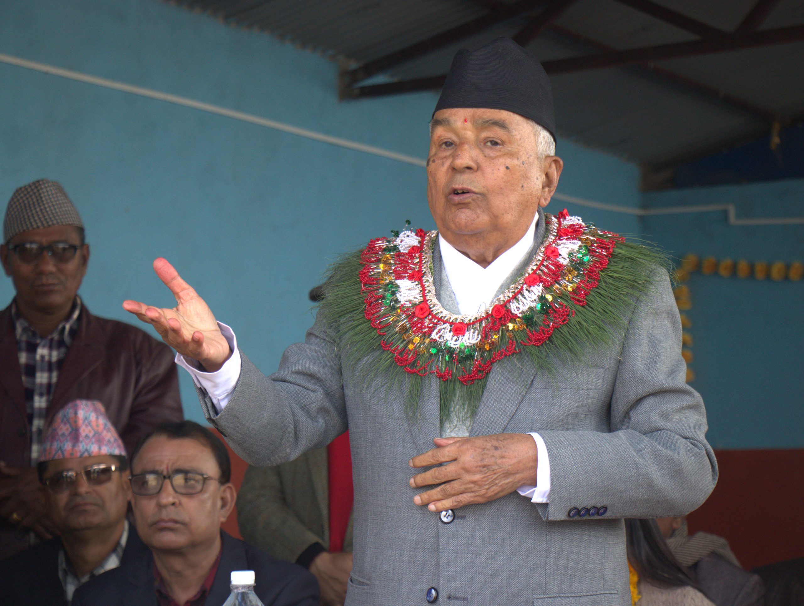 जनतालाई सुखी र खुसी बनाउन तीन तहकै सरकारले काम गरिरहेका छन् : राष्ट्रपति पौडेल