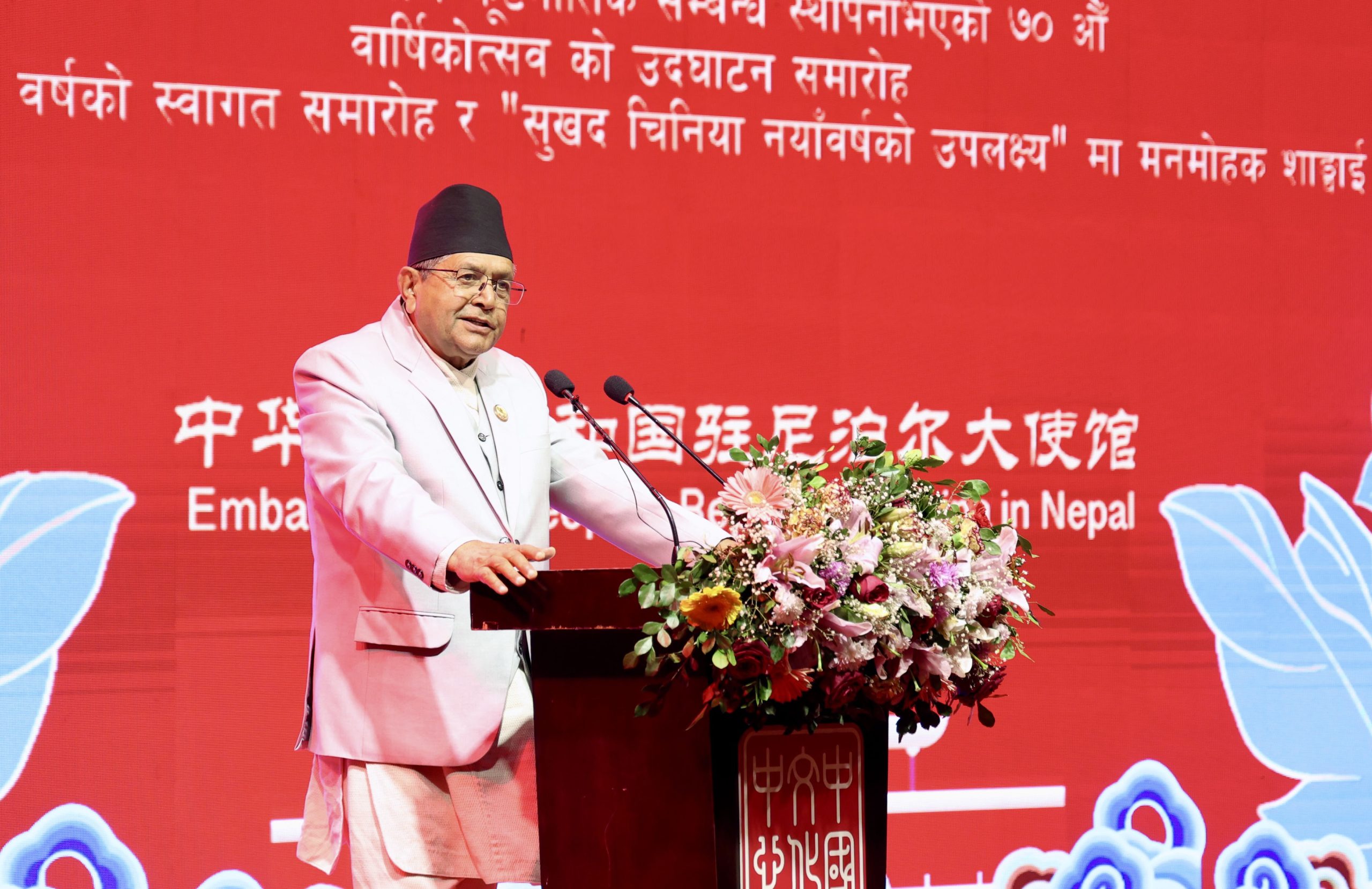 चीन लामो समयदेखि नेपालको एक भरपर्दो र महत्त्वपूर्ण विकास साझेदारः सभामुख घिमिरे