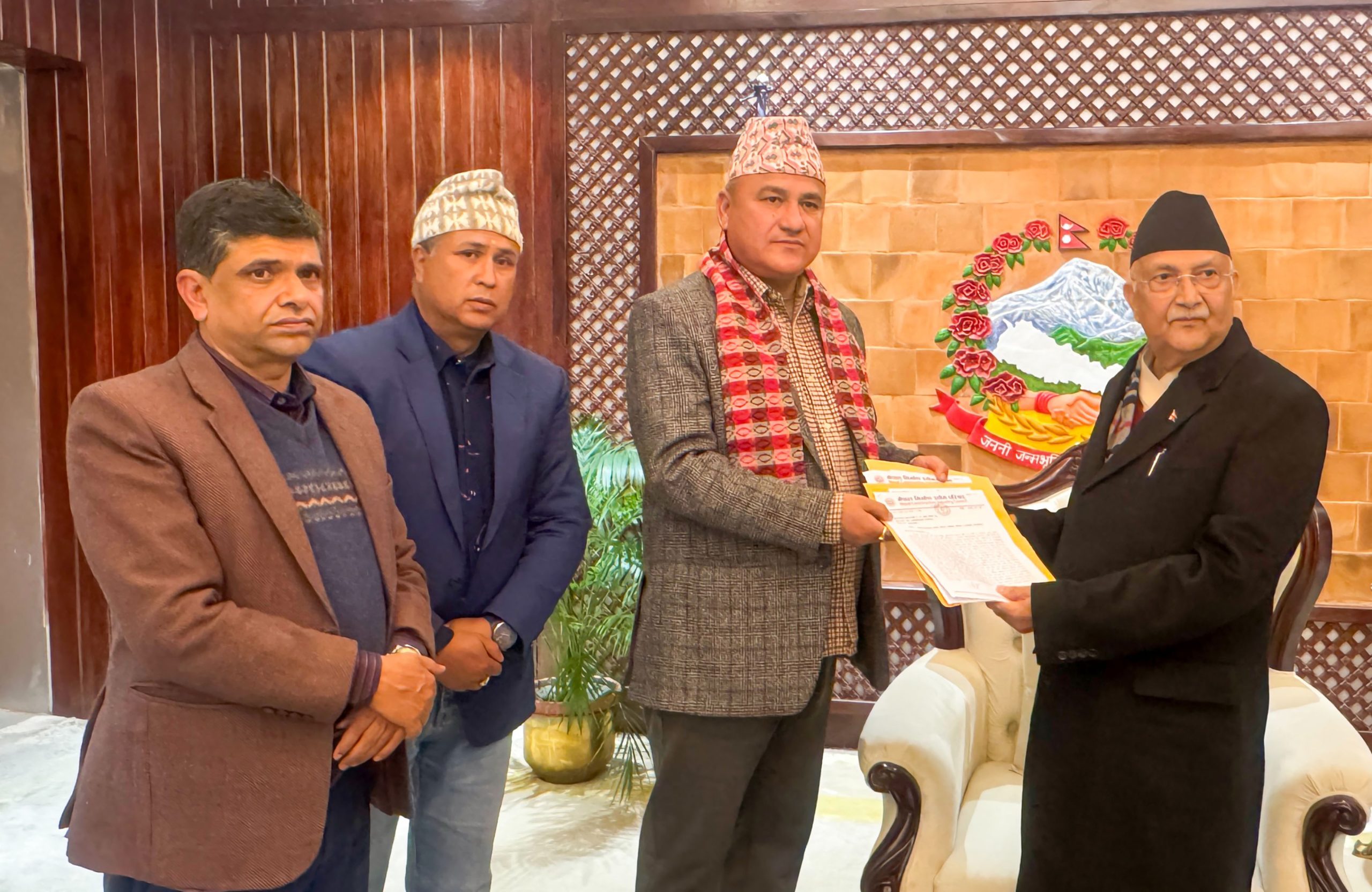 बक्यौता रकम भुक्तानीका लागि प्रधानमन्त्रीलाई निर्माण उद्योग परिषद्को आग्रह