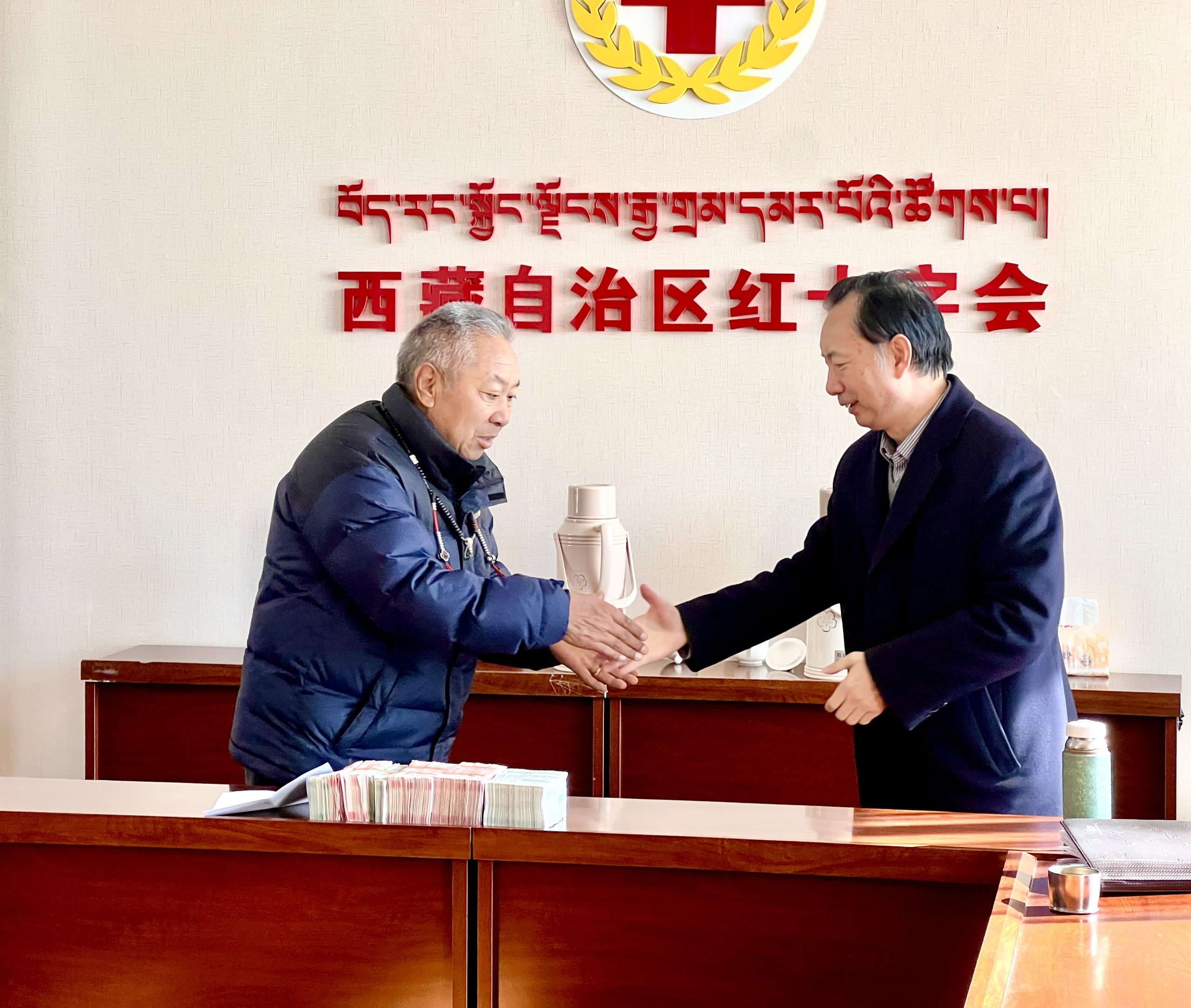 तिब्बतका भूकम्पपीडितलाई नेपाली समुदायको ३७ लाख सहयोग