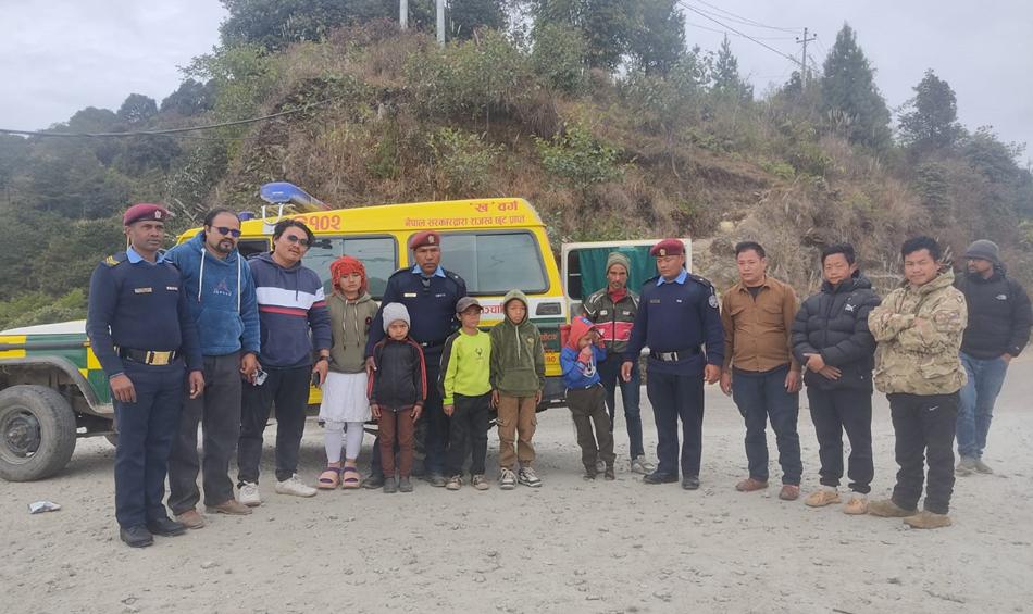 कोठामा थुनिएका ९ वर्षीय बालकसहित चार बालबालिकाको उद्धार