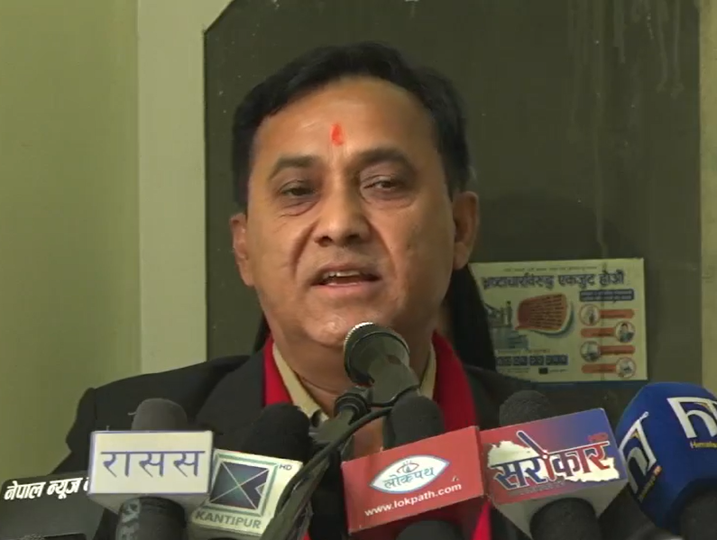 गृहमन्त्रीले अहिलेनै पद छाड्नु पर्दैनः महामन्त्री शर्मा