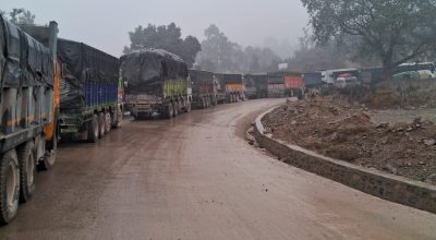 बुटवल–नारायणगढ सडक अवरुद्ध