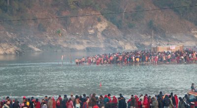 देवघाटमा साउने मेला, भक्तजनको भीड