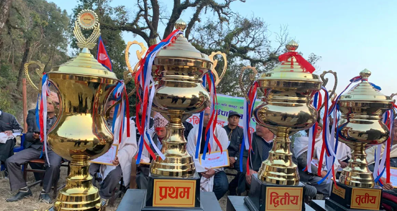 पिपलडाँडा देविस्थान माविले जित्यो राष्ट्रपति रनिङ शिल्ड प्रतियोगिताको उपाधि