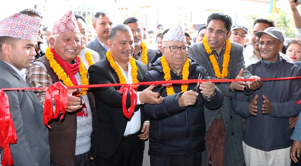 चन्द नेतृत्वको पार्टीले सञ्चालनमा ल्यायो ‘सी व्यापार केन्द्र’,अध्यक्ष नेपालद्धारा शुभारम्भ