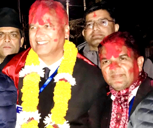 सर्वोच्च बारको अध्यक्षमा मेघराज पोखरेल विजयी