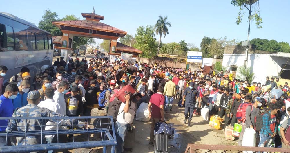 नेपालगञ्ज नाकाबाट ५९८ जनाको उद्धार