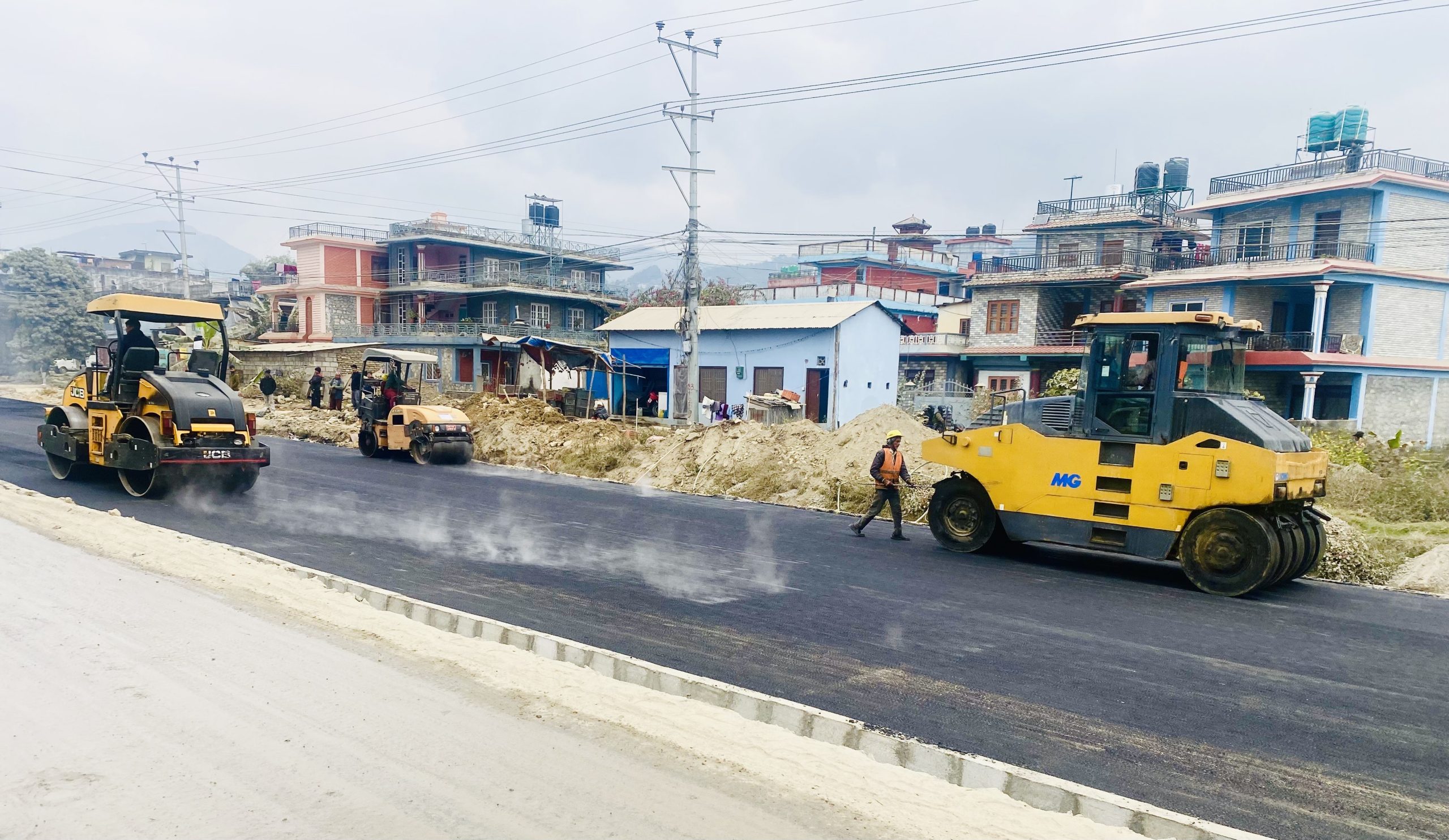 वर्षामा समस्यारहित बनाउने प्रयासमा नारायणगढ–मुग्लिन सडकखण्ड