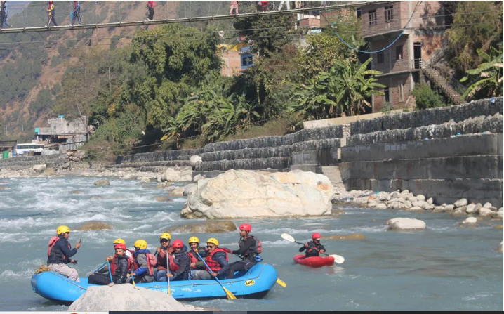 कालीगण्डकी नदीमा र्‍याफ्टिङ सञ्चालन