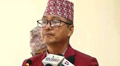 निषेधित क्षेत्र तोकेर सरकार कमजोर भयो भन्ने कुरा प्रमाणित भयोः अध्यक्ष लिङ्देन