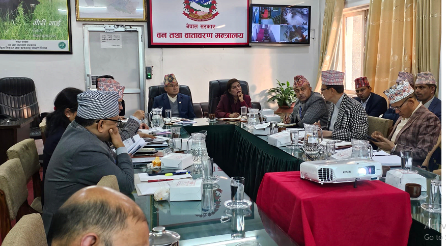 पाँच वर्षपछि वायु गुणस्तर व्यवस्थापनसम्बन्धी उच्चस्तरीय समितिको बैठक