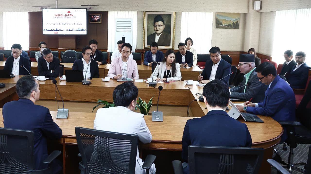 नेपालमा लगानी गर्न जापानी लगानीकर्तालाई अर्थमन्त्री पौडेलको आग्रह