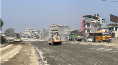 नारायणगढ–बुटवल सडक, भौतिक प्रगति ७६ प्रतिशत