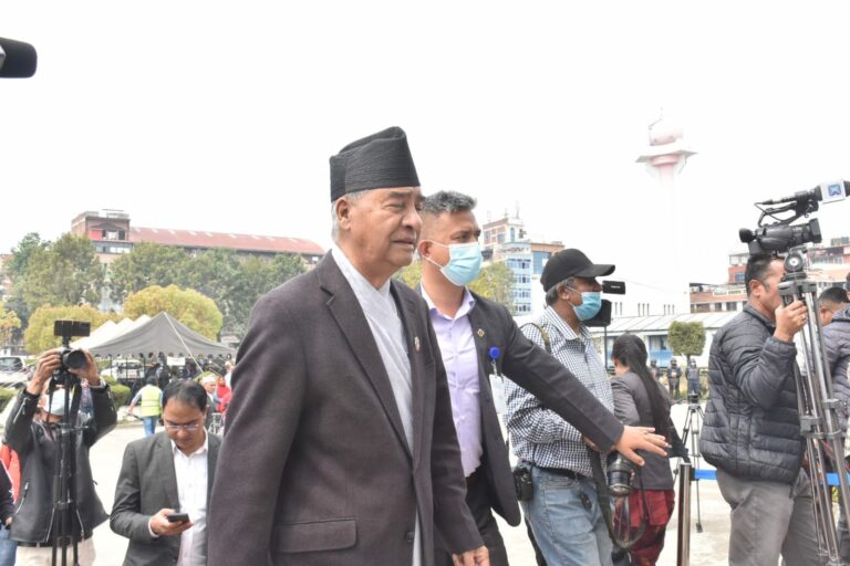 कांग्रेस सभापति देउवा भोलि भारत जाँदै
