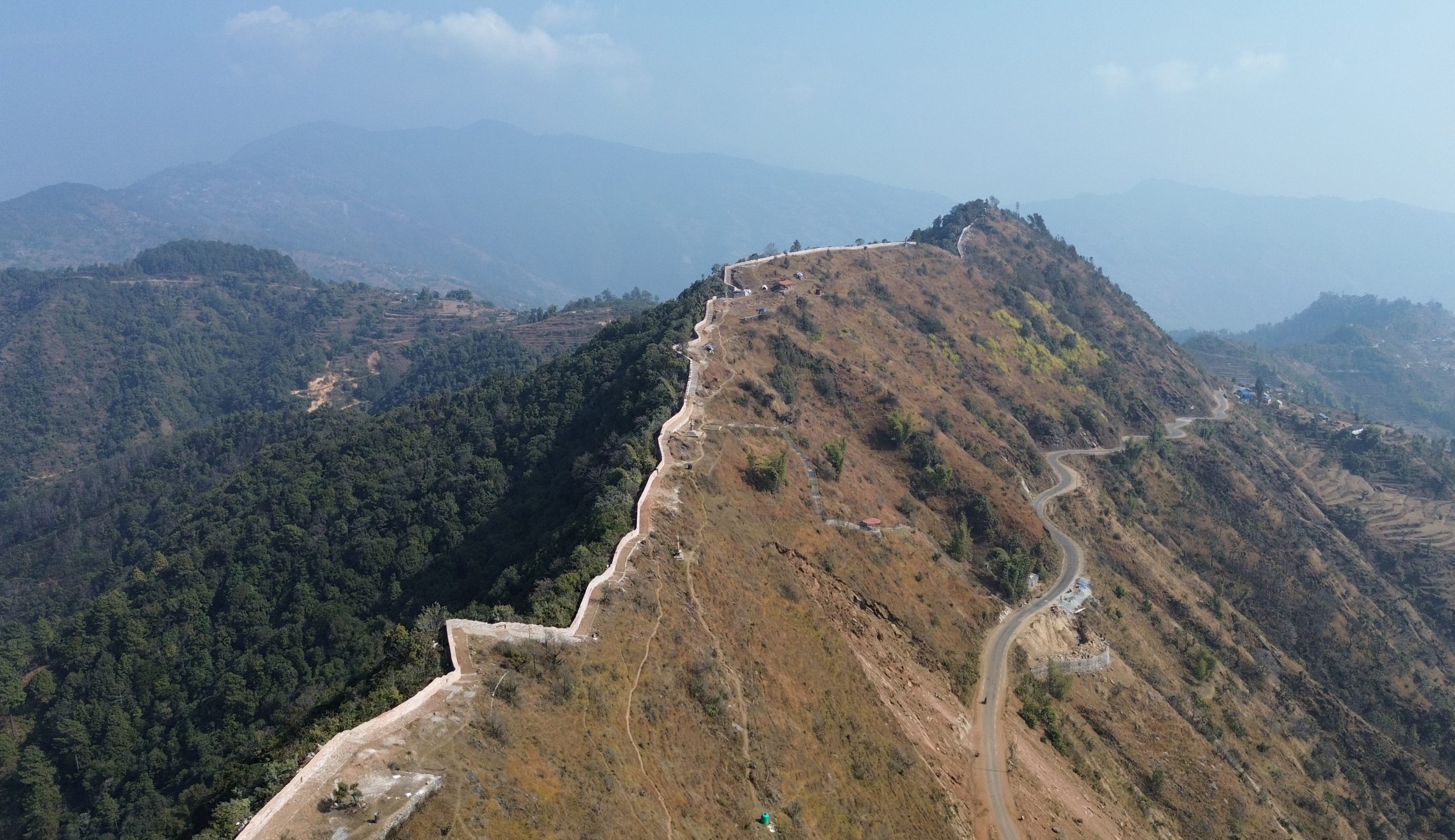 ‘तुवाचुङ मिनी ग्रेटवाल’ पर्यटकको रोजाइमा