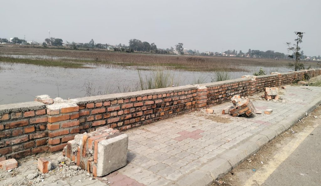 कान्ति ताल आसपासका पूर्वाधार जीर्ण