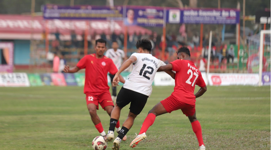 भद्रपुर झापा गोल्डकपः आयोजक ब्लेजर्स सेमिफाइनलमा