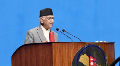प्रधानमन्त्रीले आज संसदमा सम्बोधन गर्ने