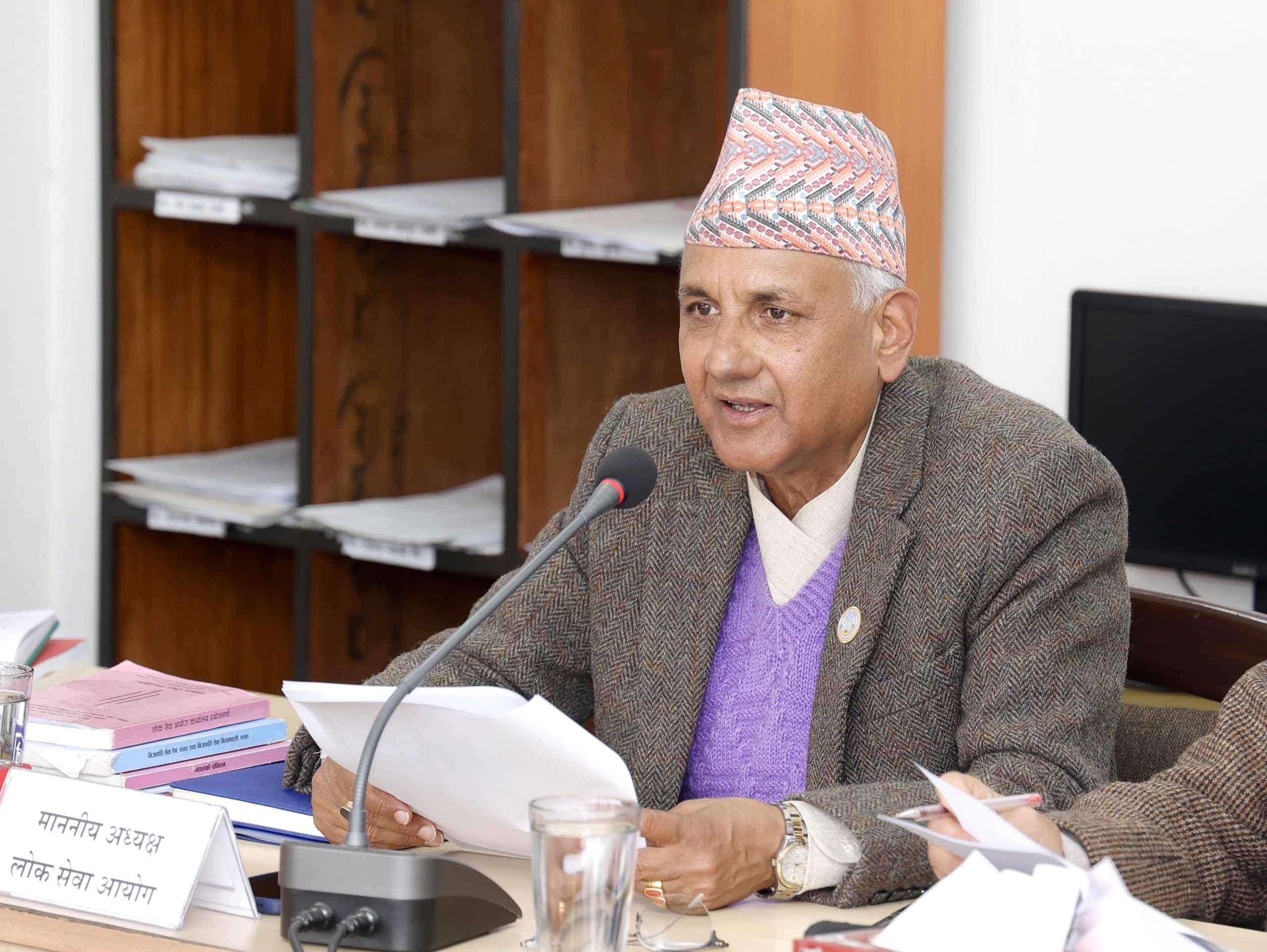 प्रदेशमा लोकसेवा आयोग स्थापनाबारे पुनर्विचार गर्न अध्यक्ष रेग्मीको आग्रह