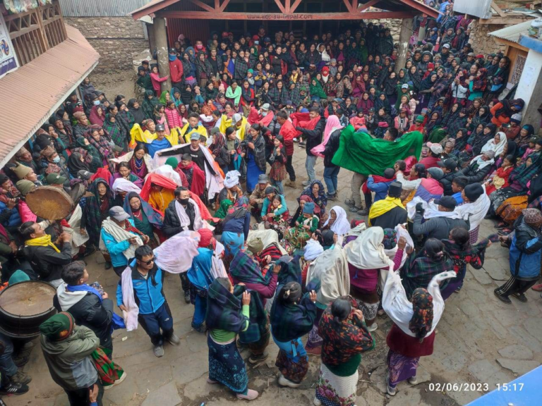गोरखाको लाप्राकमा मकैको विवाह सम्पन्न