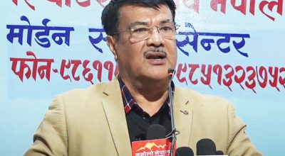 क्षणिक स्वार्थका लागि राजसंस्थाबारे देउवाको धारणा भन्दै गलत प्रचार गरियोः नेता विश्वकर्मा