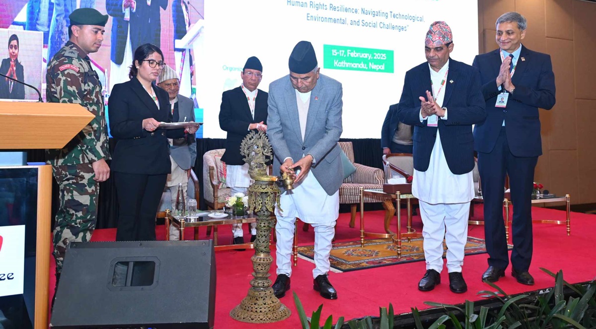 लोकतन्त्र नै न्यायपूर्ण समाजको आधारशीला र मौलिक अधिकारको जीवनरेखाः राष्ट्रपति पौडेल