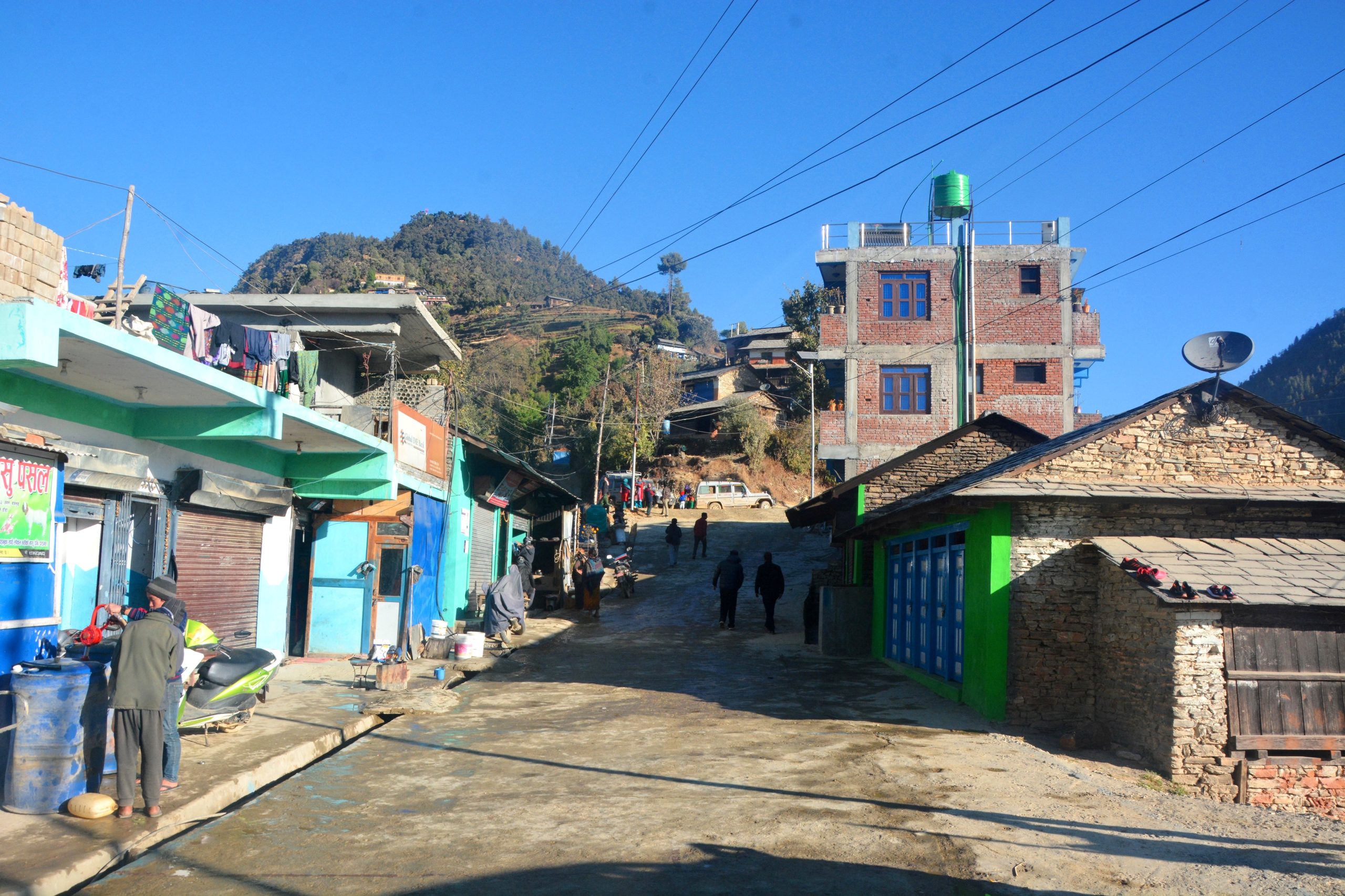 रुम–ताराखोला सडकमा मार्ग खुलेको पाँच वर्षपछि यातायात सञ्चालन