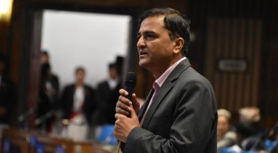 सांसद भट्टराईको सुझाव : ८० प्रतिशत बजेट ठूला आयोजनामा केन्द्रित गरौँ